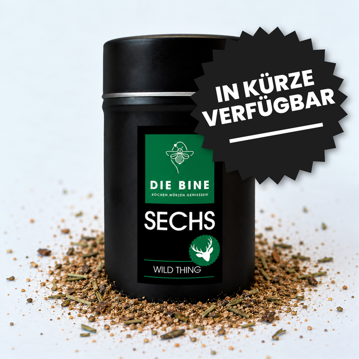 SECHS – WILD THING Gewürzsalz, 150 g