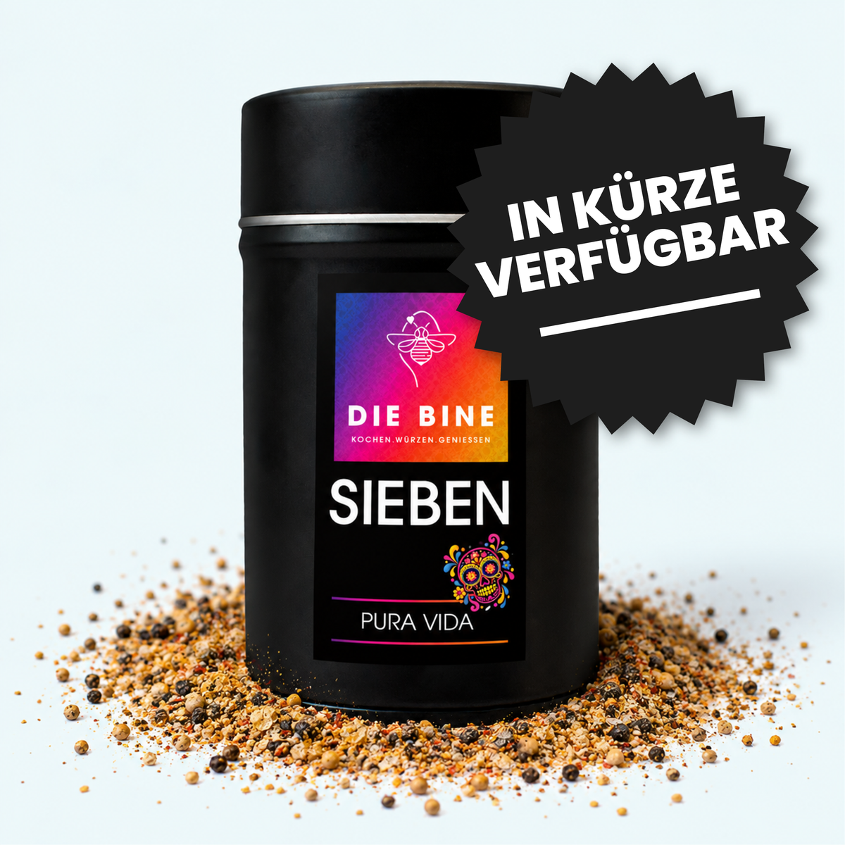 SIEBEN – PURA VIDA Gewürzsalz, 150 g